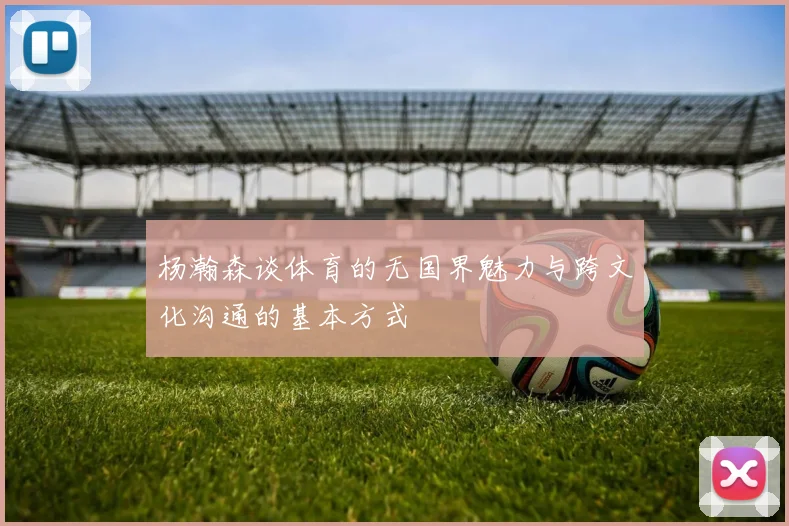 杨瀚森谈体育的无国界魅力与跨文化沟通的基本方式